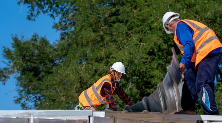Professional new roof installation services in Higgins Lake, MI
